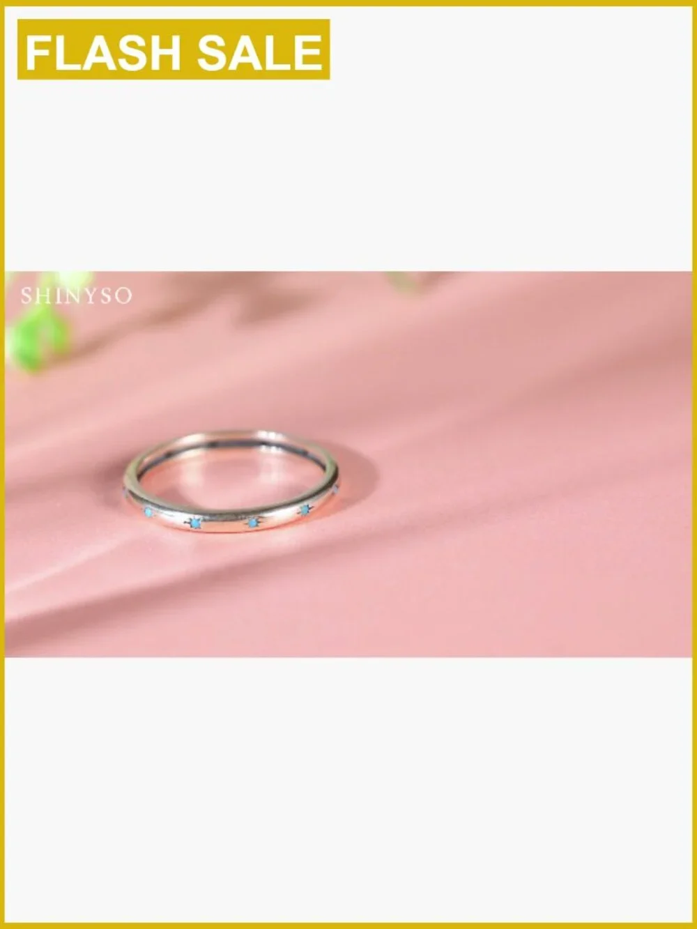 925 Sterling Silver Stacking Ring Engagement Wedding Band Created Turquoise